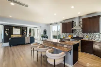 Main level great room