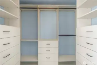Top Level primary walk-in closet