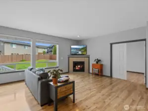 Adjacent bedroom on main across the way.