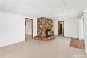 lower level family room