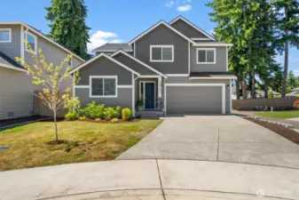 Built in 2022, this beautiful Rush Built home sits at the end of a private cul de sac. Featuring many upgrades, this better than new home is move in ready.