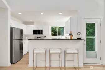 Kitchen is newly remodeled!
