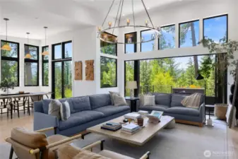 Southern exposure for great natural light into the home.