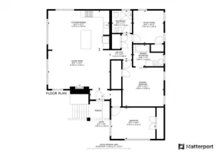 Floor Plan - Main House