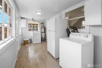 Laundry area