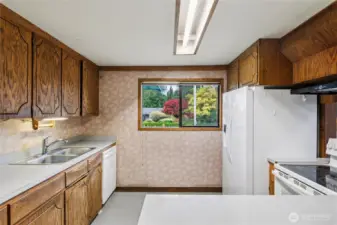Kitchen w/ window