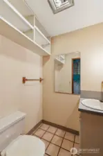 Bath off laundry room