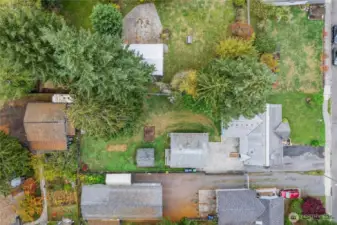 Arial photo of house/yard