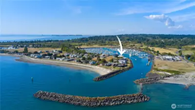 Aerial facing North West