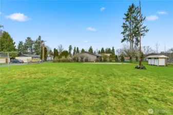 Grow fruit trees, build raised garden beds, or host a big party here.