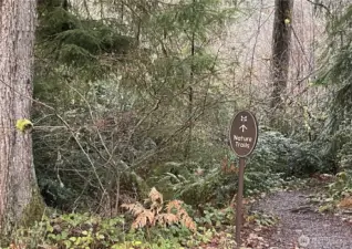 Nature trails throughout!