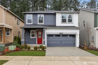 Picture of a similar home at another community. Colors, features, and actual elevation will vary.