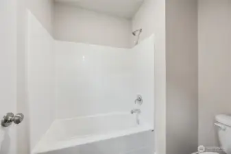 Separate shower and toilet room. Picture for representational purposes only, colors and features may vary.