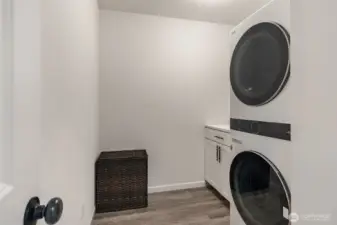 Laundry room has been updated since photo.