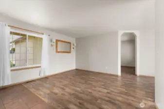 Den/office off of living room