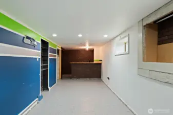 Basement Game Room