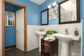 Another view or the primary bath
