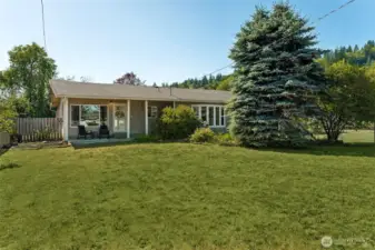 Nice big front yard.