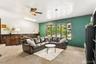 Big bonus room could be used as an extra living area or bedroom, a gym. The possibilities are endless!