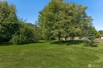 Included adjacent lot.