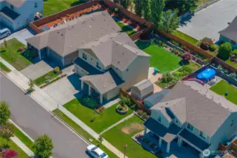 Well maintained with spectacular hardscapes.