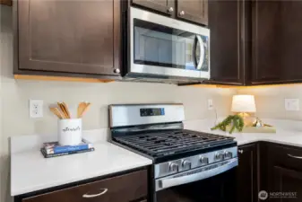 All appliances stay.
