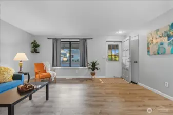 Entry & Living Room
