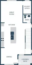 Image is a rendering   Photographs are for illustrative purposes only. Features, finishes, interior/exterior colors, landscaping and floorplan shown may vary from actual homes built.