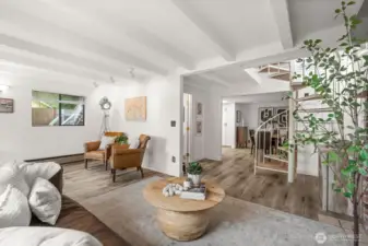 Open concept living