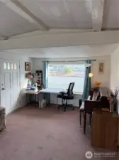 Bump-out in living room