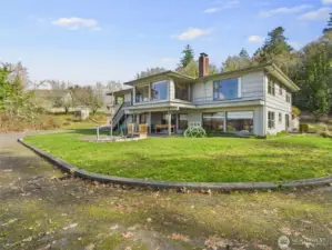 REAR OF HOME - Large Grassy Yard!