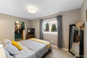 Primary bedroom on the main floor