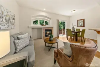 Recessed ceiling lighting.
