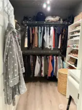 Walk in closet