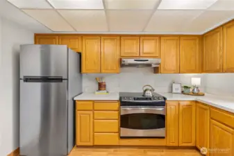 All appliances stay.