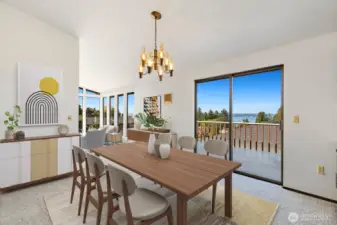 Virtual staging.