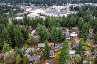 Near shopping, Shoreline College, Transportation