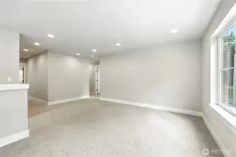 Upstairs / Bonus Room View - photos of same plan built on a different lot. Details will vary