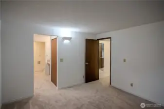 Primary bedroom with ensuite bath