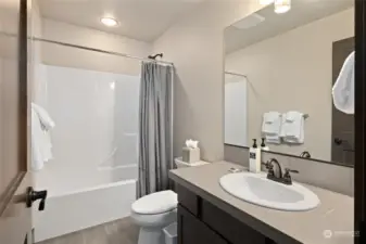 Upstairs hall bathroom