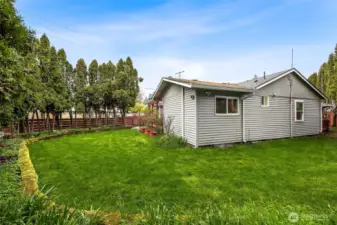 Yard & Raised Gardens