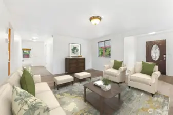 Living Room & Entry