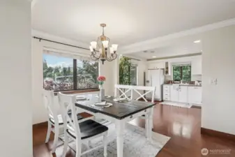 Dining Room with Hardwood Floor