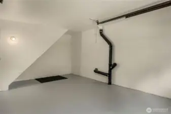 More lower level space.