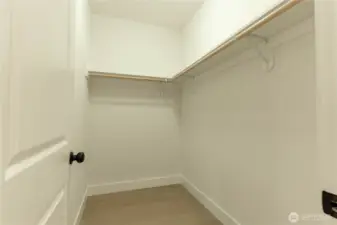 Primary walk-in closet