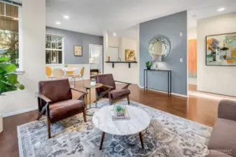 The desirable open concept.