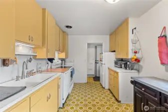 Galley Style Kitchen