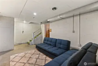 Rec Room in basement