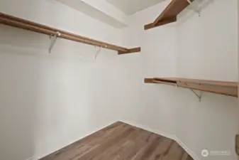 Primary Walk-in Closet