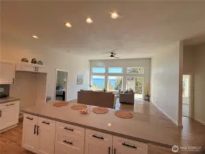 view from the kitchen.